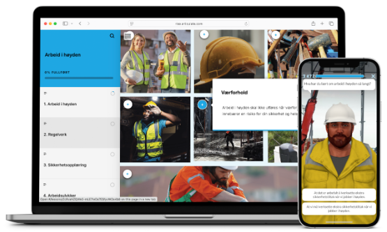 Arbeid i Høyden - E-læring