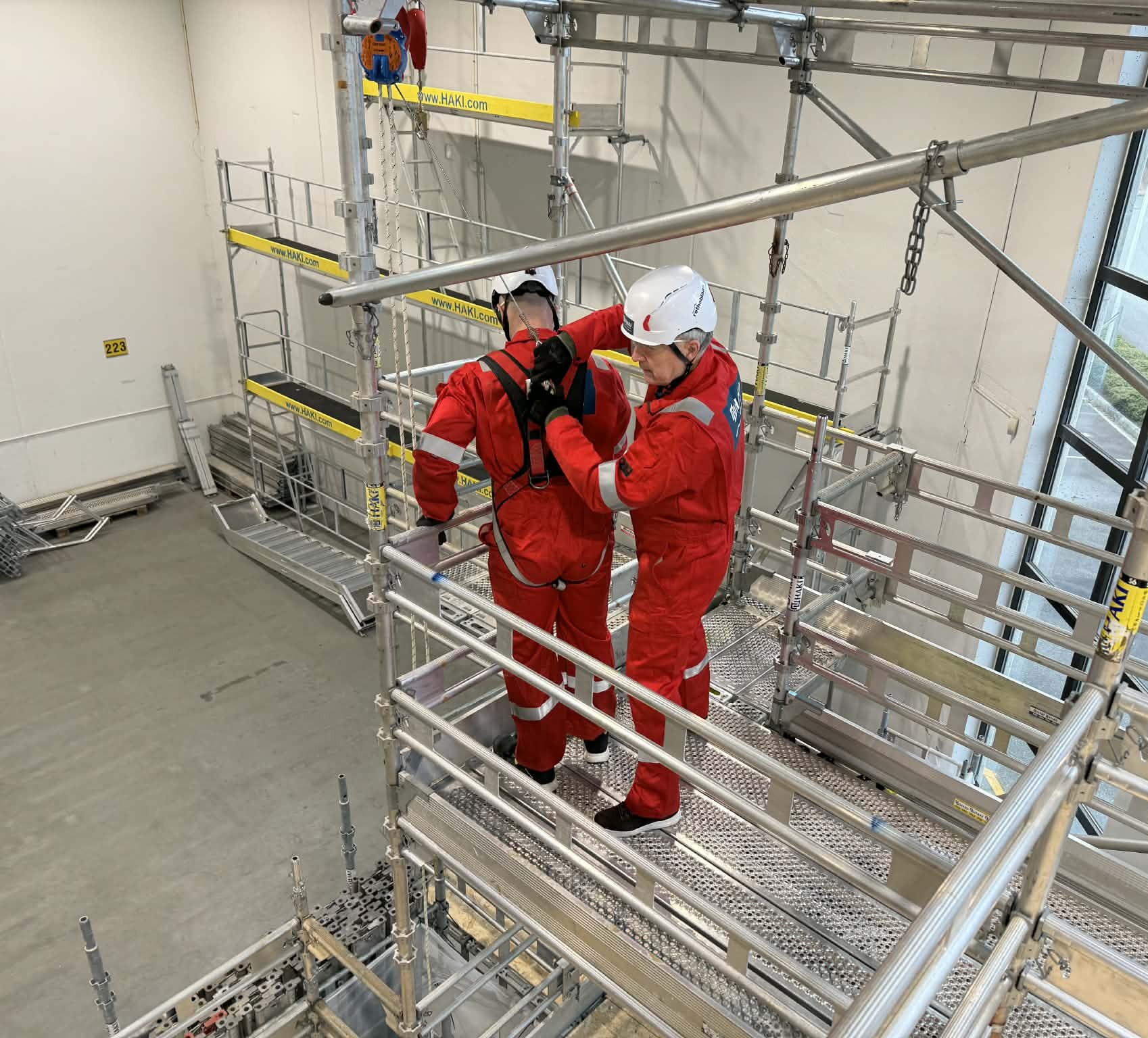 Fallsikring og redning – NS 9610