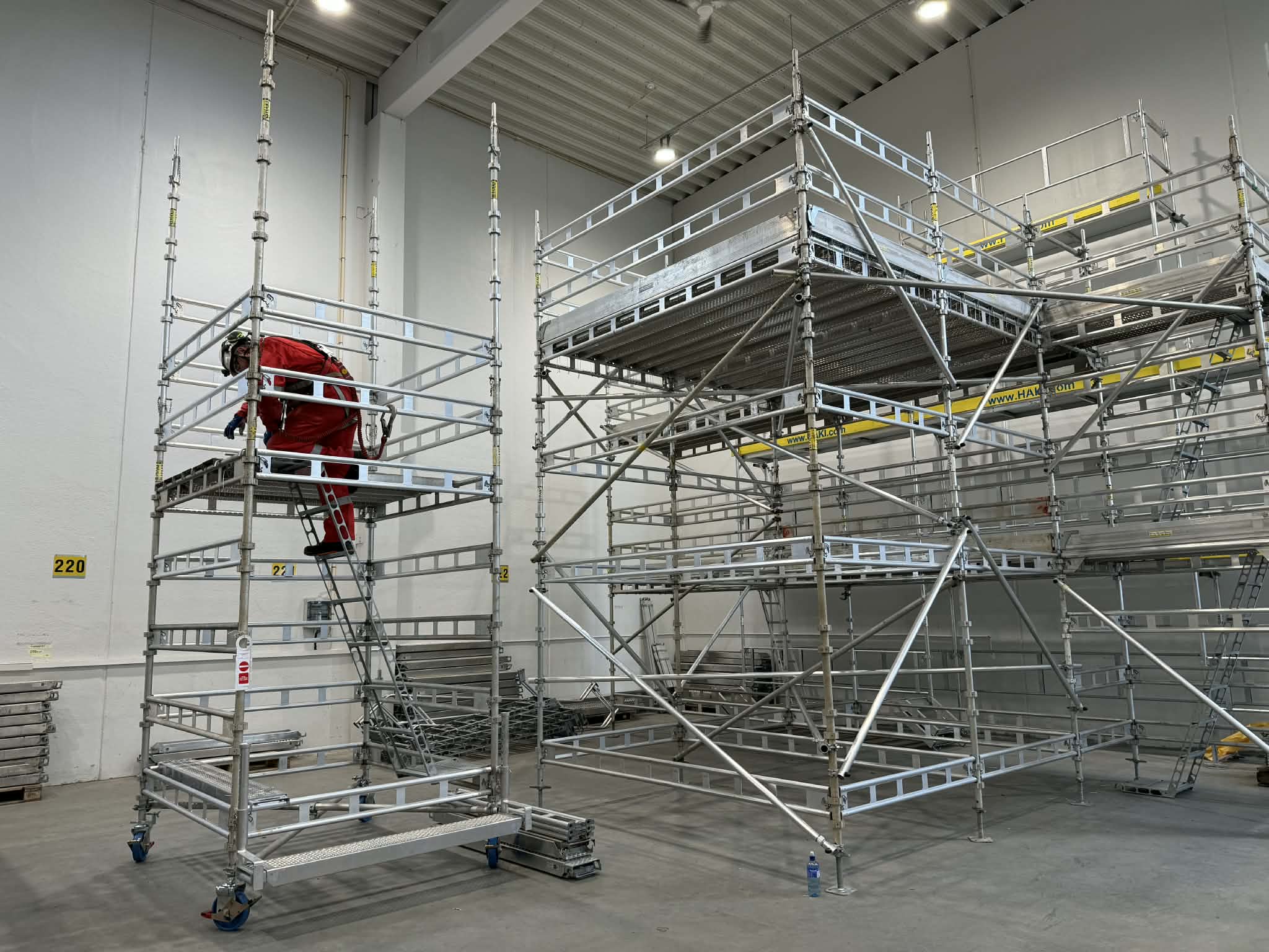 Prøvestasjon for fagbrev i Stillasbyggerfaget